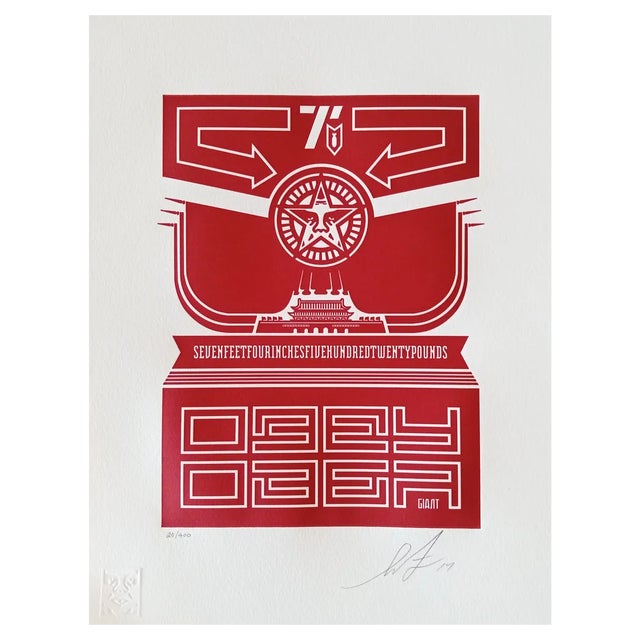 Shepard Fairey (Obey), Chinese Soldiers, Typographic Print For Sale