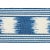 Sample - Schumacher Banyan Ikat Tape in Blue For Sale