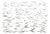 Silver Leaf Chinoiserie Hand-Painted School of Fish Mural (Set of 6) For Sale