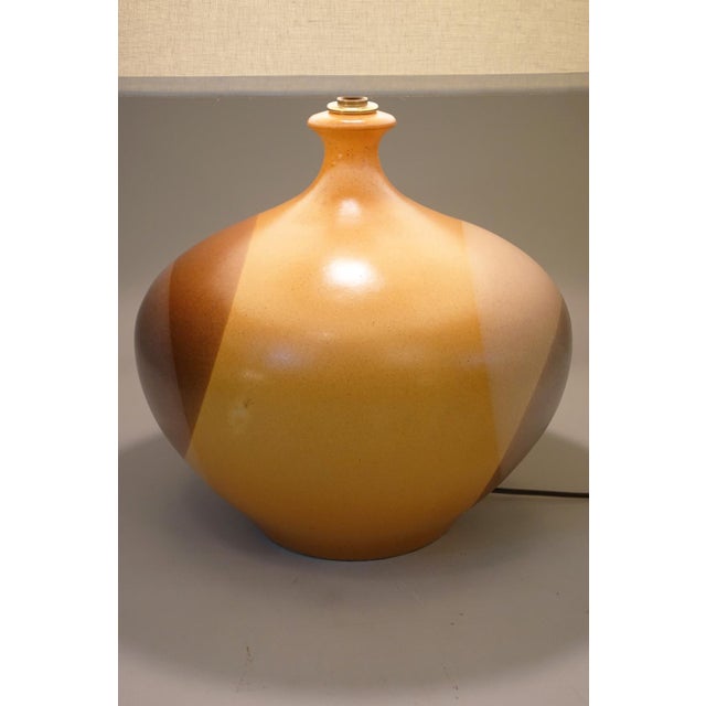 Monumental Mid Modern Sculpture Drip Glaze Studio Art Pottery Table ...
