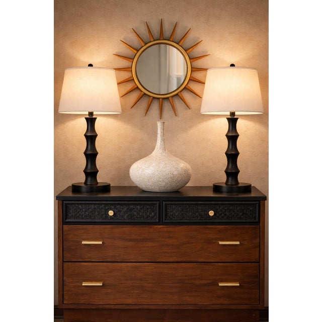 Late 20th Century Textured Botanical Relief Ceramic Bottle Vase in Soft White & Sand — Organic Modern Statement Form For Sale - Image 4 of 8