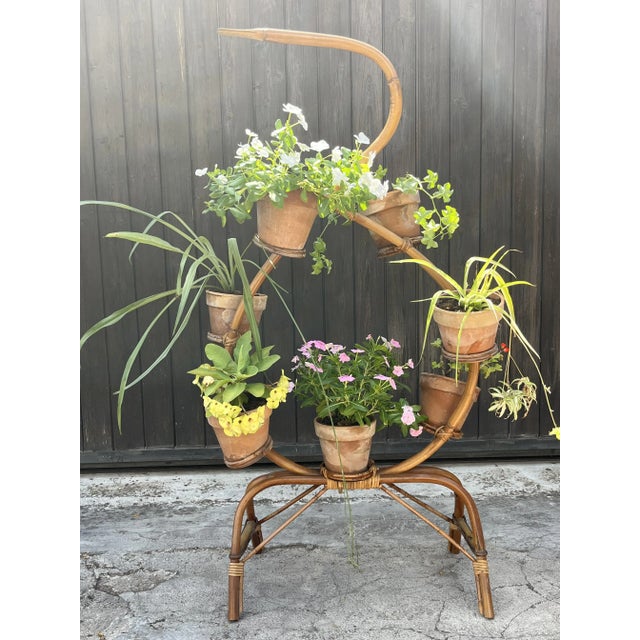 Vintage bamboo carrier, Italy, 70s Purchased by my parents, it is in good condition, small signs of the time. The sale...