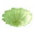 Mid-Century Modern Venetian Green “Leafs” Murano Glass Flush Mount For Sale