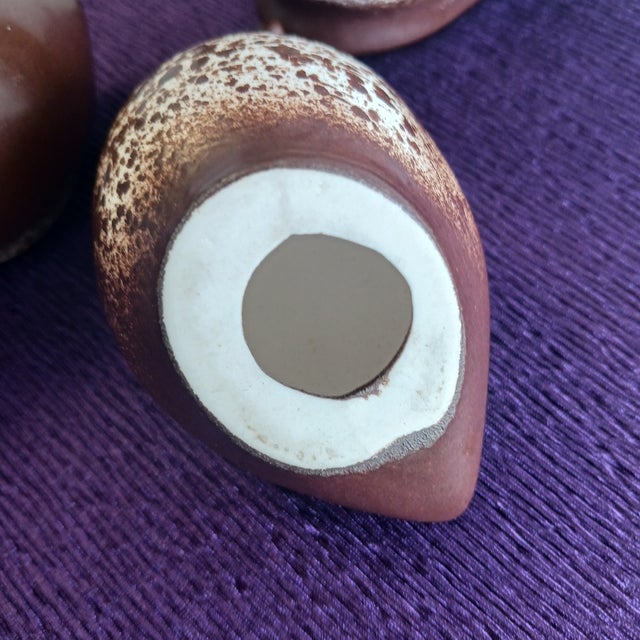 1960s ​Mid-Century Howard Pierce California Pottery Quail Family - Set of 3 For Sale - Image 5 of 6