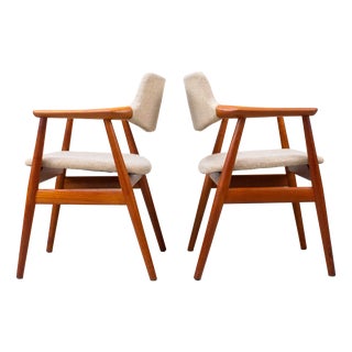 Mid-Century Danish GM11 Chair in Teak by Erik Kirkegaard for Glostrup, 1960s For Sale