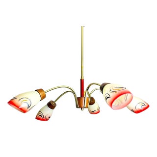 Mid-Century Modern Sputnik Spider Chandelier, 1960s For Sale