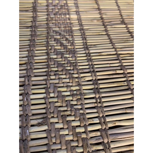 Tuareg Rug in Plant Fibers and Leather, 1990s For Sale - Image 14 of 17