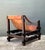Mid 20th Century Vintage MCM Leather Sling Lounge Chair For Sale - Image 5 of 12