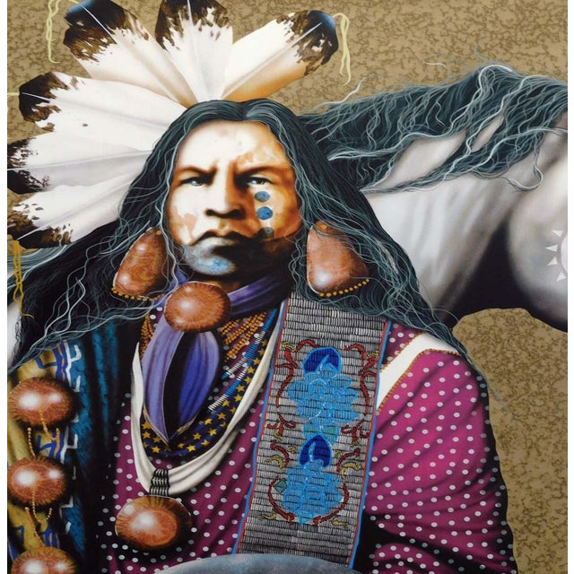 j.d. Challenger Strike at Sunrise Hand Signed Art Serigraph Limited Edition For Sale In Denver - Image 6 of 6