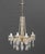 Glass Italian Crystal Chandelier For Sale - Image 7 of 9
