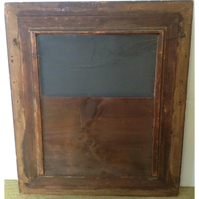 Oil Painting of Asian Interior For Sale - Image 4 of 6
