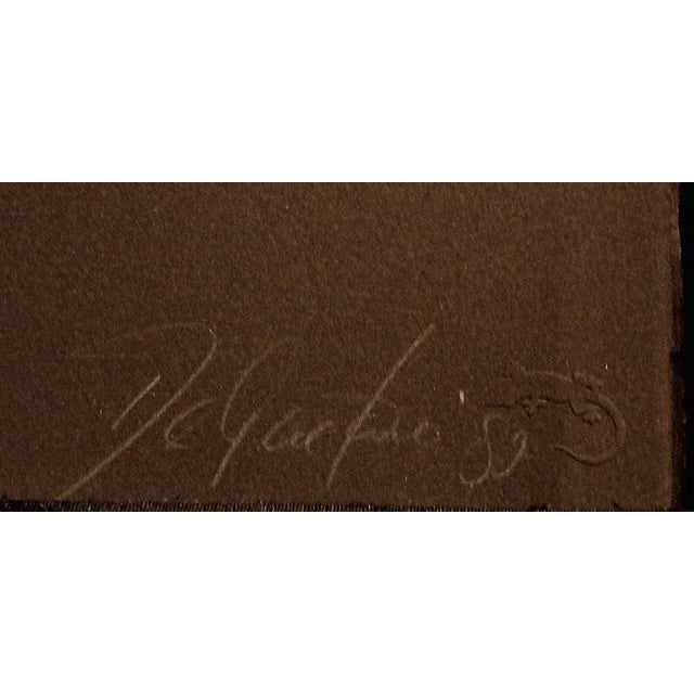 "The End of an Era" by Noel DeGaetano Diptych (2 pc) of Limited Edition Intaglio Collagraphs Hand signed by the artist...