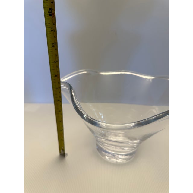 Simon Pearce Simon Pearce Anemone Handkerchief Large Vase For Sale - Image 4 of 11