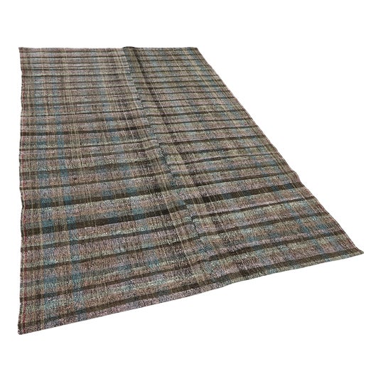 Vintage Turkish Flatweave Kilim Rug For Sale