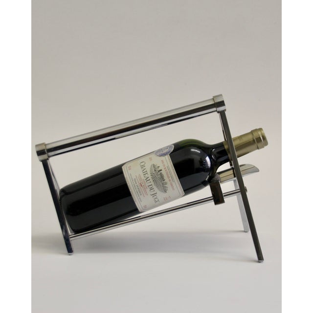 Modernistic Bottle Holder by Jacques Adnet, 1930s For Sale - Image 3 of 18