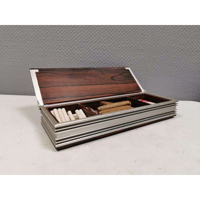 Wood Smoking Case, Denmark, 1960s For Sale - Image 7 of 15