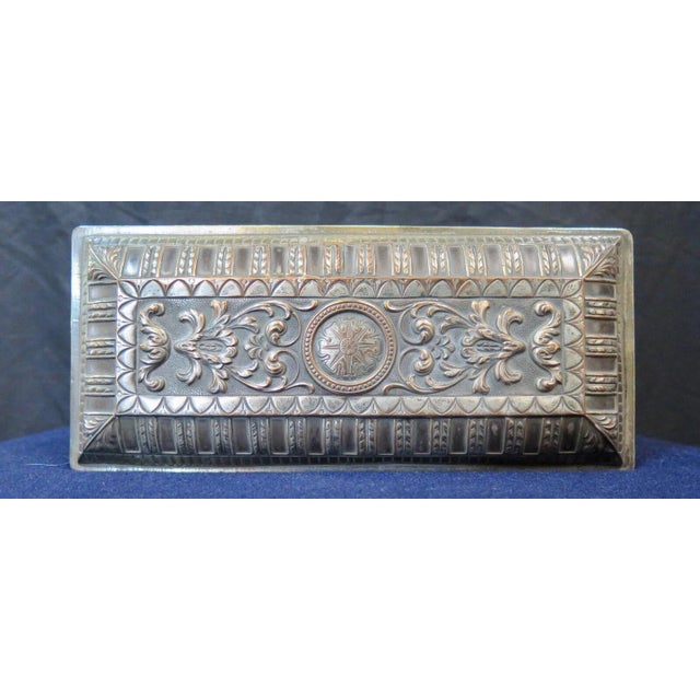 Antique Silverplate Trinket Box For Sale In New York - Image 6 of 11