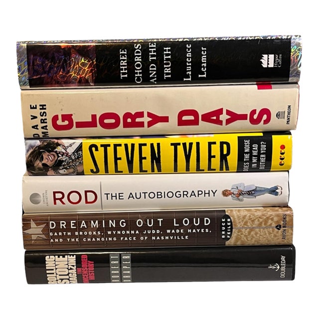 Rock and Roll Country Collection Books Set/6 For Sale