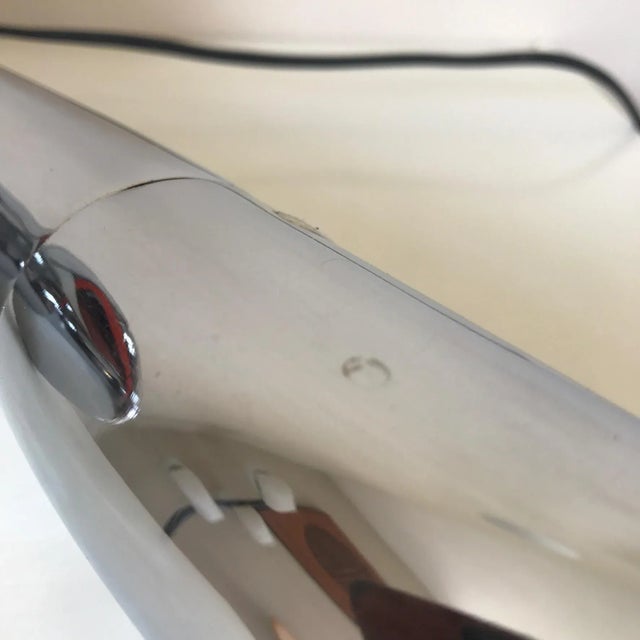 Silver Flipper Desk Lamp from Fase, 1970s For Sale - Image 8 of 12