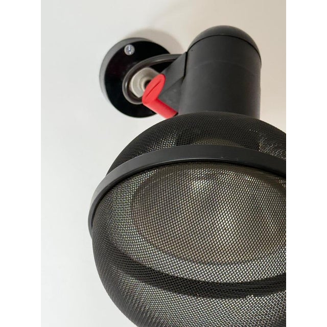 German Microphone Wall or Ceiling Light by Roger Tallon for Erco Leuchten, 1980s For Sale - Image 3 of 17