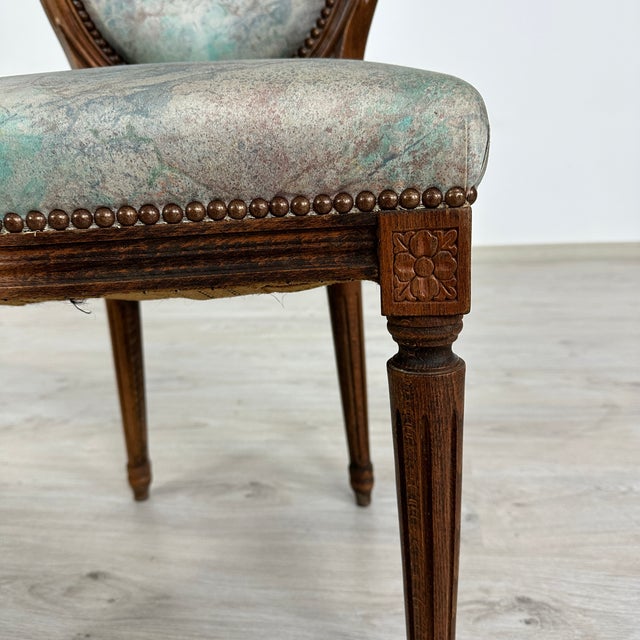 French Louis XVI Dining Chairs – Set of 10 For Sale - Image 13 of 13