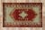 Ruby Red Vintage Turkish Oushak Rug - 03'08 X 05'10 For Sale - Image 8 of 9