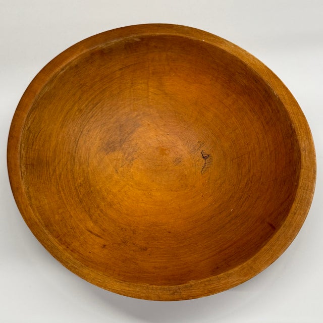 Mid-Century Modern 1960s Vintage Mid-Century Modern Wood Bowl For Sale - Image 3 of 11