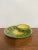 Mexican Vintage Mexican Pottery Chip & Dip Serving Set Hand Painted Yellow Green 2Pc For Sale - Image 3 of 14