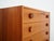Orange Danish Teak Chest of Drawers, 1960s For Sale - Image 8 of 11