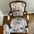Chinoiserie Schumacher Lotus Garden Upholstered Bergere Chair For Sale - Image 3 of 8