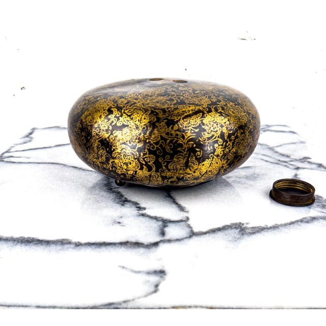 Early 20th Century Brass Chinese Bed Warmer For Sale - Image 12 of 12