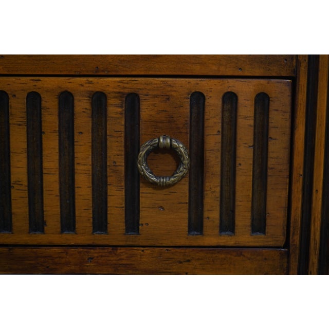 Theodore Alexander Country 2 Drawer Lamp Table For Sale - Image 16 of 18