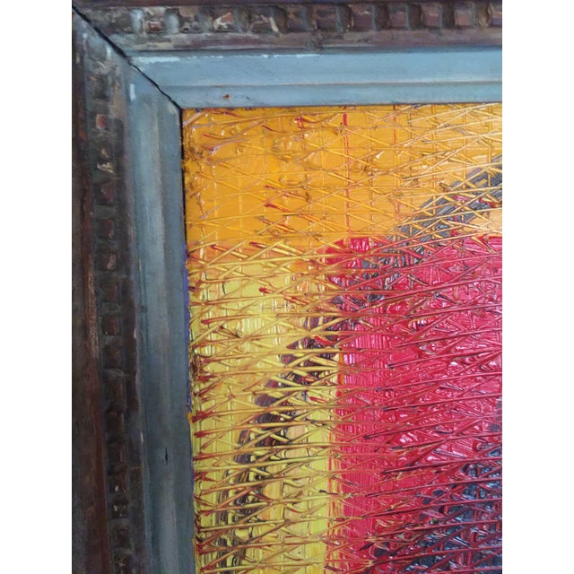 Hunt Slonem 1990s Hunt Slonem Painting “The Contessa“ - Framed For Sale - Image 4 of 6