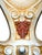 1920s Wall Sconces Ivory Cream White and Red With Gold Colored Highlights Two Light Candle Sconces Restored - Set of 4 For Sale - Image 12 of 13