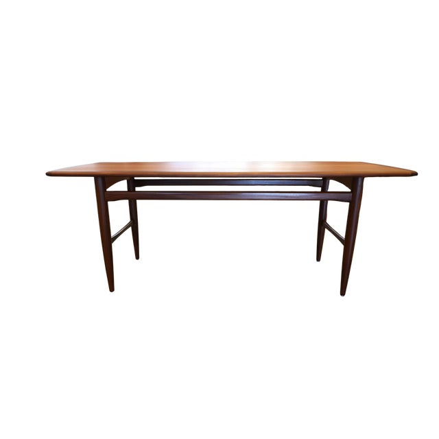 Vintage Coffee Table in Teak and Walnut from HMB Rörvik, 1960 For Sale - Image 13 of 13
