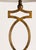 Mid-Century Modern Pair of Niermann Weeks Montaigne Floor Lamps in Distressed Gold Leaf For Sale - Image 3 of 6