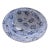 Vintage Moroccan Safi Glazed Ceramic Pedestal Bowl by Rada d'Bila For Sale