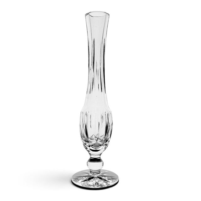Waterford Crystal Footed Bud Vase Vases & Urns Collection 9.25" For Sale - Image 10 of 17