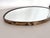 Italian Mid-Century Wall Mirror with Brass Frame and Glass, 1970s For Sale - Image 16 of 18
