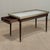 Mid-Century Louis XVI Style Mahogany Coffee Table With Carrara Marble For Sale - Image 10 of 18