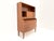 1960s Walnut Secretary with Wave Front by Erling Torvits, Denmark, 1960s For Sale - Image 5 of 11