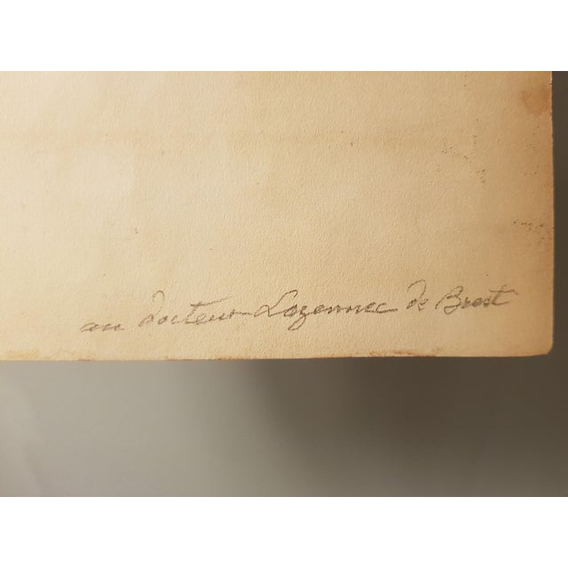 Yellow Moret Henry - Pont Aven - Watercolor Painting - Two Women in Brittany - Framed - Late 19th Century For Sale - Image 8 of 10