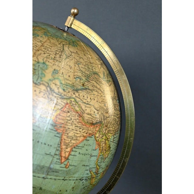 Terrestrial Globe from Hachette, 1870s For Sale - Image 6 of 18