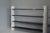 Rare bookcase by Angelo Mangiarotti in white Carrara marble and Marquita marble. The bookcase is part of the "Loico"...