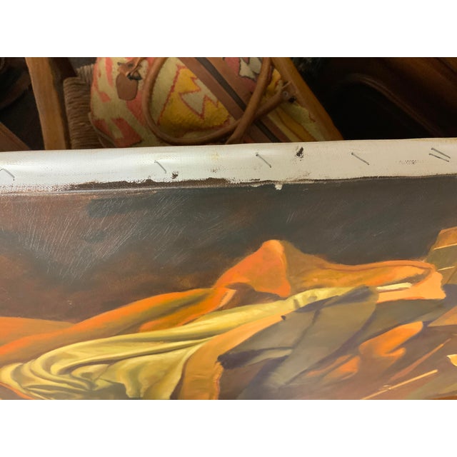 Mid 20th Century Still Life by Deane G. Keller 1940-2005, Oil on Canvas For Sale - Image 10 of 11