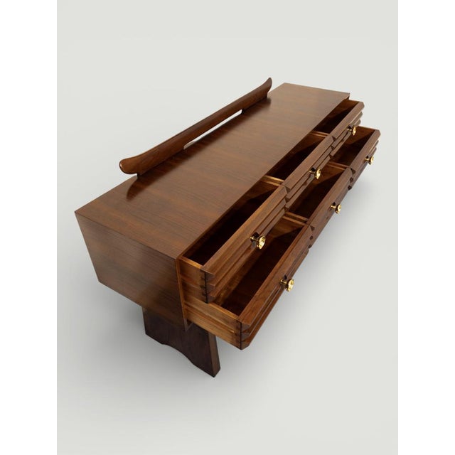 Mid-Century Modern Italian Wooden Sideboard by Paolo Buffa, 1940s For Sale - Image 12 of 18