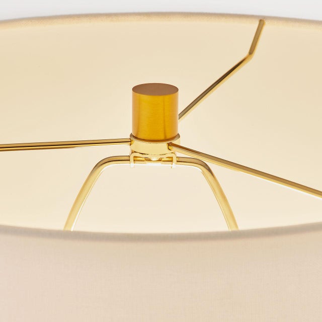 Clean lines and elemental materials lend an iconic quality to the Fanny table lamp by Hable. Available in a slim and wide...