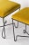 Metal Aronde Black Lacquered Feet and Gold Velvet Benches by Facto Atelier Paris For Sale - Image 7 of 10