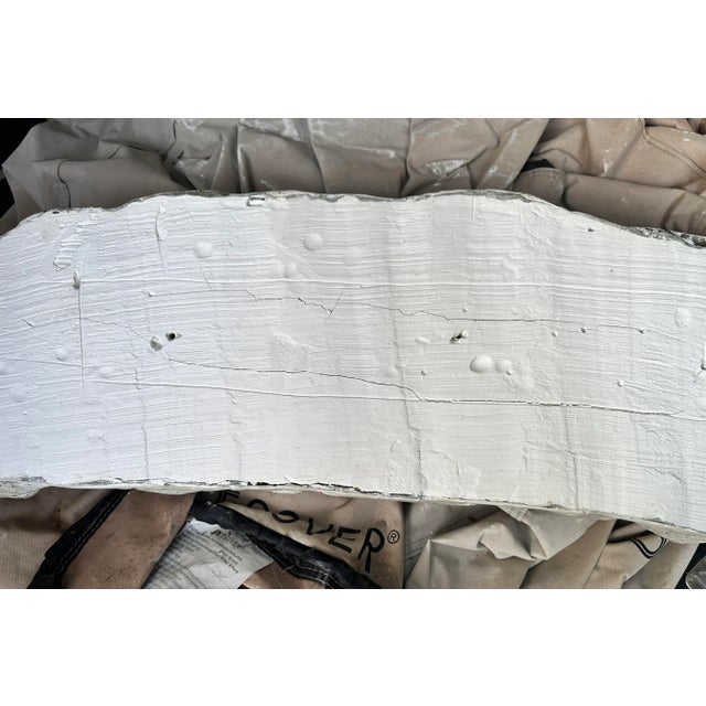 Pair Large Plaster Faux Driftwood Architectural Festoons, Wall Mount Swags- Seashell Motif For Sale - Image 9 of 13