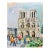 "Notre Dame Paris at Dusk, After the Storm" Painting For Sale